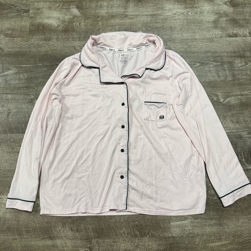 Born Light Pink Pajama Top Size XXL